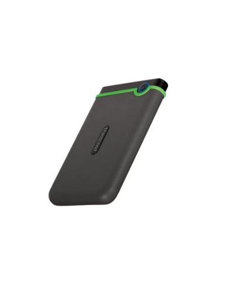 DISCO DURO USB-C 2TB TRANSCEND STOREJET  2.5 GREY / GREEN
