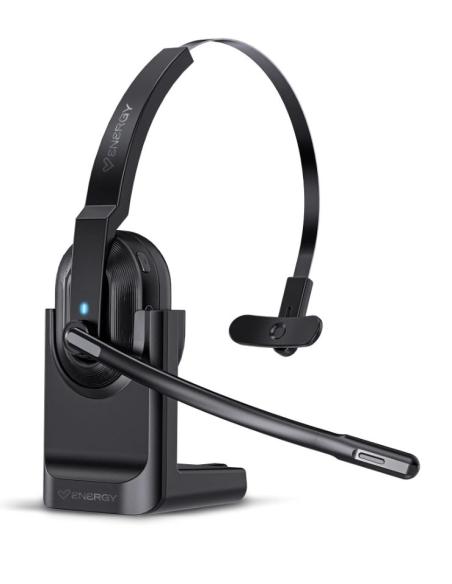 AURICULAR + MIC ENERGY VOICE PURE OFFICE MONOAURAL BLUETOOTH BLACK + BASE