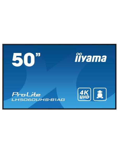 MONITOR IIYAMA 50 4K QH55B 3840X2160 CARTELERIA DIGITAL