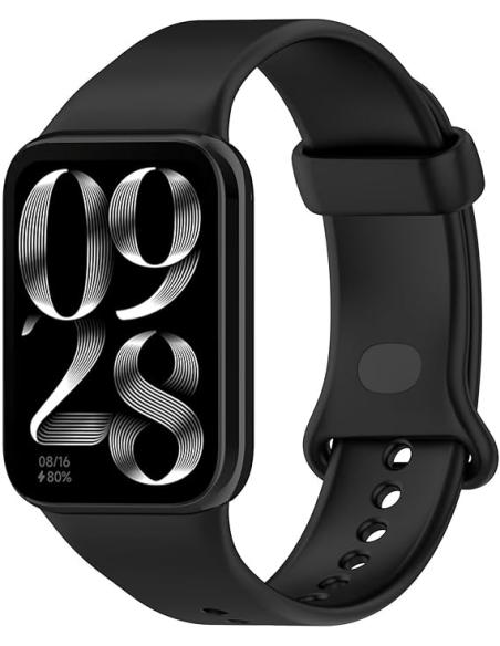 CORREA HT SILICONA PARA XIAOMI MI BAND 9 PRO BLACK