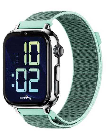 SMARTWATCH SAVE FAMILY 4G GPS SAVEWATCH+ 2 SILVER + CORREA LOOP OCEAN