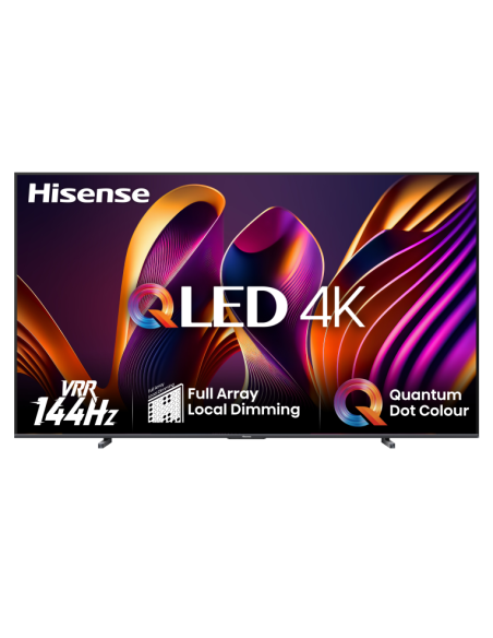 TELEVISION HISENSE 100 QLED 100E7NQ PRO 4K UHD SMART TV BLACK