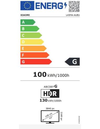 TELEVISION XIAOMI 43 QLED MI TV A PRO 4K UHD...