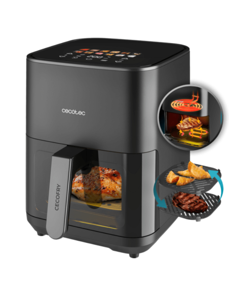 FREIDORA CECOTEC CECOFRY DUOHEAT 4000 4L 1900W BLACK